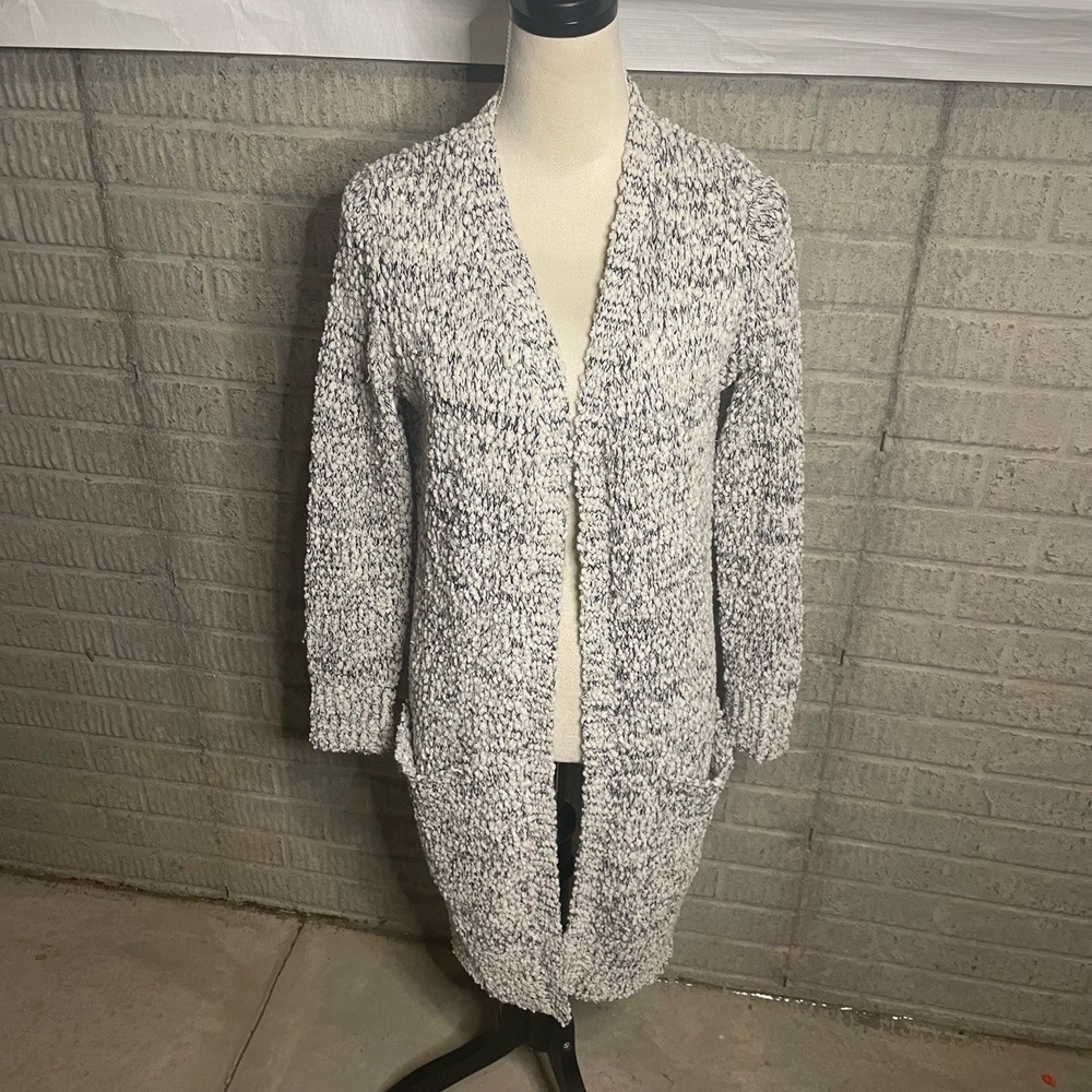 Ripe Maternity Chunky Knit Long Sleeve Open Front Cardigan Size XS